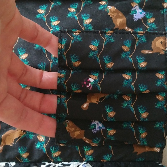 NWT $50 Vera Bradley Brush & Cosmetics Makeup Case Mirror Merry Mischief Bag - Picture 9 of 15